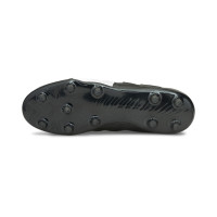 PUMA King Platinum 21 Terrain sec / artificiel Chaussures de Foot (MG) Noir Blanc