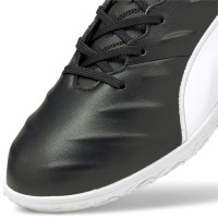 PUMA King Pro 21 Chaussures de Foot En Salle (IT) Noir Blanc