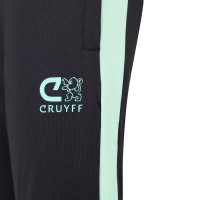 Cruyff Corner Survêtement Enfants Noir Vert Menthe