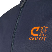 Cruyff Lotus Survêtement Enfants Bleu Foncé Orange