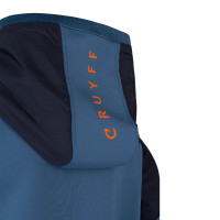 Cruyff Pointer Trainingspak Kids Blauw Oranje