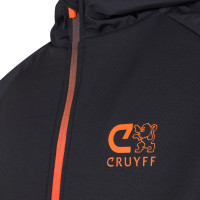 Cruyff Pointer Survêtement Enfants Noir Orange