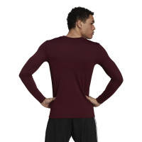 Sous-maillot manches longues adidas Team Base Bordeaux