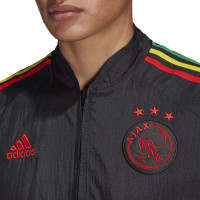 adidas Ajax Icon Veste d'Entraînement Woven 2021-2022 Noir