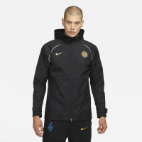 Nike Inter Milan Full Zip Survêtement All Weather Fleece 2021-2022 Noir Or