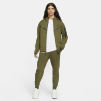 Nike Tech Fleece Jogger Groen Zwart