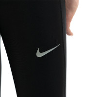 Nike Hardloop Legging Zwart Reflecterend Zilver