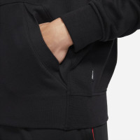 Nike F.C. Hoodie Full-Zip Zwart Wit