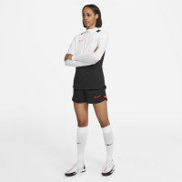 Nike Academy 21 Trainingstrui Dames Zwart Felrood