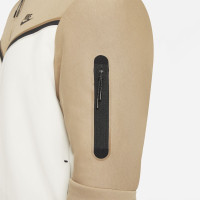 Nike Tech Fleece Vest Marron Clair Blanc Noir