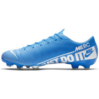 Nike Mercurial Vapor 13 ACADEMY Gras / Kunstgras Voetbalschoenen (MG) Blauw Wit Blauw