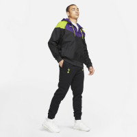 Nike Tottenham Hotspur Windrunner Fleece Survêtement 2021-2022 Noir Mauve Vert Vif