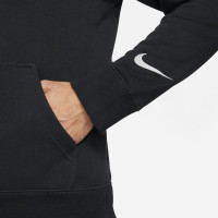 Sweat à capuche en polaire Nike F.C. Essential Noir Or Blanc