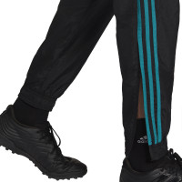 adidas Real Madrid Icon Trainingspak Zwart Turquoise