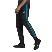 Pantalon d'entraînement adidas Real Madrid Icone tissé 2021-2022 Noir