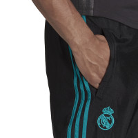 Pantalon d'entraînement adidas Real Madrid Icone tissé 2021-2022 Noir