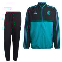 Adidas trainingspak sale turquoise