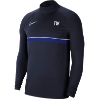 Haut d'Entraînement Nike Dri-Fit Academy 21 Bleu foncé Bleu