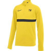 Nike Dri-Fit Academy 21 Trainingstrui Kids Geel