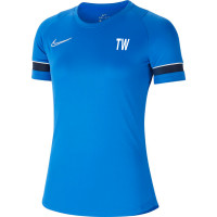 Chemise d'entraînement Nike Dri-Fit Academy 21 pour femme, bleu roi