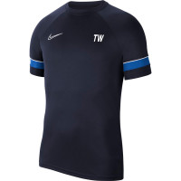 Chemise d'entraînement Nike Dri-Fit Academy 21 pour enfants Bleu foncé Bleu foncé