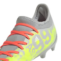 adidas Copa Sense.3 Gazon Naturel Chaussures de Foot (FG) Gris Blanc Jaune