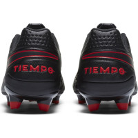 Nike Tiempo Legend 8 Academy Gras / Kunstgras Voetbalschoenen (MG) Zwart Rood