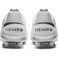 Nike Tiempo Legend 8 ACADEMY Gras / Kunstgras Voetbalschoenen (MG) Wit Chrome
