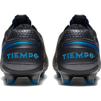 Nike Tiempo Legend 8 ELITE Gras Voetbalschoenen (FG) Zwart Zwart Blauw