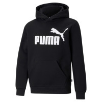 PUMA Essentials+ 2 College Big Logo Fleece Survêtement Enfants Noir Blanc