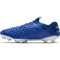 Nike tiempo blauw sales