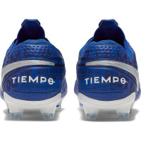 Nike Tiempo Legend 8 ELITE Gras Voetbalschoenen (FG) Blauw Wit