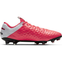 Nike Tiempo Legend 8 Elite Gras Voetbalschoenen (FG) Roze Wit Zwart