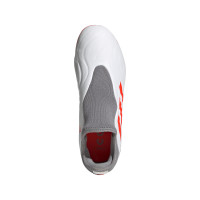 adidas Copa Sense.3 LL Gazon Naturel Chaussures de Foot (FG) Enfants Blanc Rouge Gris