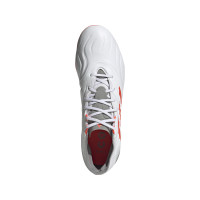 adidas Copa Sense.2 Gazon Naturel Chaussures de Foot (FG) Blanc Rouge Gris