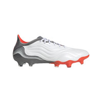 adidas Copa Sense.1 Gazon Naturel Chaussures de Foot (FG) Blanc Rouge