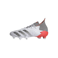 adidas Predator Freak.1 Ijzeren Nop Voetbalschoenen (SG) + Schroefnoppen Multi Wit Zwart