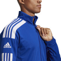 Veste d'entraînement Adidas Squadra 21 bleu blanc