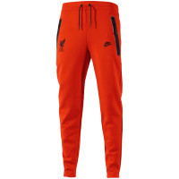 Nike Liverpool Tech Fleece Pantalon d'Entraînement 2021-2022 Rouge Noir