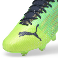 PUMA Ultra 1.3 Gazon Naturel Gazon Artificiel Chaussures de Foot (MG) Vert Bleu