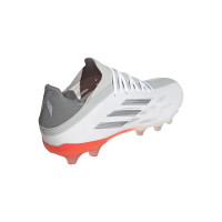 adidas X Speedflow.2 Gazon Naturel Gazon Artificiel Chaussures de Foot (MG) Blanc Gris Rouge