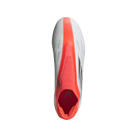 adidas X Speedflow.3 LL Gazon Naturel Chaussures de Foot (FG) Blanc Gris Rouge