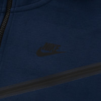 Nike Vitesse Tech Fleece Full Zip Hoodie Donkerblauw