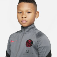 Nike Paris Saint Germain Strike Survêtement 2021-2022 Enfants Gris Foncé Noir Rouge