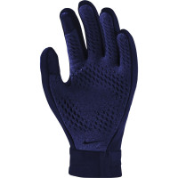 Nike Academy Hyperwarm Handschoenen Kids Blauw Geel