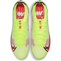 Nike Mercurial Vapor 14 Elite Crampons Vissés Chaussures de Foot (SG) Anti-Clog Jaune Rouge Noir