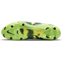 Nike Phantom GT2 Academy DF Gazon Naturel Gazon Artificiel Chaussures de Foot (MG) Noir Gris Vert