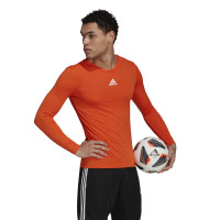 adidas Team Ondershirt Lange Mouwen Oranje