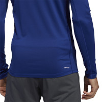 adidas TechFit Sous-Maillot Compression Manches Longues Blue