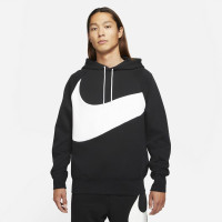 Nike Sportswear Tech Fleece Sweat à Capuche Hoodie Swoosh Noir Blanc